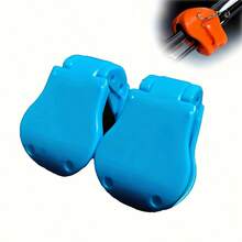 2pcs Fishing Rod Holder - Suitable For Various Types Of Fishing Rods, Sturdy Grip, Portable Rod Storage Rack For Beach, Lake, Boat Fishing. Ideal Fishing Gear Accessory For Professionals And Beginners, Compact Design, Structure, Essential For Outdoor Anglers - Multicolor - View 9