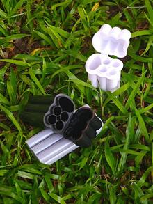 1pc 2-In-1 Cigarette Lighter Storage Box, 4-Slot Cigarette Holder, Lighter Cigarette Protective Case, Odor-Proof Sealed Box, Rolled Cigarette Storage Box, Smoking Accessories, Perfect Gift For Family And Friends, Father's Day, Birthday, New Year Gift - Multicolor - View 4