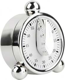 Reloj Despertador con Temporizador Mecánico de Cocina para Cocinar Recordatorio de Horneado - 1 - Ver 6