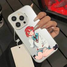Funda para teléfono Aramate Yashiro compatible con iPhone 16 15 14 13 12 11 Pro Max Plus, a prueba de golpes, color plata, cubierta trasera para iPhone 17 Air - z10 - Ver 12