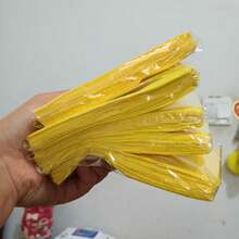 1张小号25*25厘米（折叠后尺寸12.5*12.5厘米）一次性餐巾纸，万圣节和圣诞节派对用品，高端餐具，粉色/绿色/蓝色纯色双层印花餐巾纸，适合生日、霓虹派对等场合 - 批次不同，颜色随机发货 - 彩色 - 查看 29