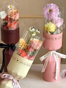 10 Stücke gerade Blumenverpackungspapiere, geeignet für Floristen, DIY-Verpackungspapier für frische Blumen/Valentinstag/Jahrestag/Geburtstag, gerades, geformtes Blumenverpackungspapier, rundes dekoratives Blumenverpackungspapier, Einzelblumenverpackung, integriertes geformtes Papier, Einzelstielverpackung, Papierblumentüte, Bastel-Blumenstrauß-Verpackungsmaterialien. - Verschiedenfarbig - Übersicht 7