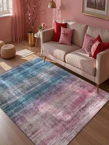 Alfombra de terciopelo con graffiti, alfombra decorativa para sala de estar, dormitorio y entrada, alfombra grande de área creativa 3D, decoración del hogar - multicolores 2 - Ver 26