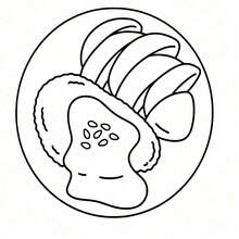 1 Piece Asian Cuisine Cocoa Coloring Book, Suitable For Adults And Teenagers, Super Cute Coloring Book Design, Depicting Cozy Hygge Spaces, Helps Relax Body And Mind (Comfort Space Coloring). Coloring Books Can Release Emotions And Relieve Anxiety | Ideal Gift For Holidays And Special Occasions, Suitable As Toys For Boys, Girls, Teenagers, Children, Coloring Book From Wyoming - Multicolor - View 7