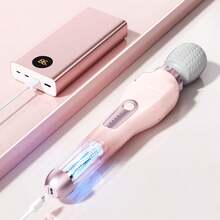 2025 New Portable Rapid Vibration Electric Massager, USB Rechargeable, 2 Color Options (Pink, White), 1200mAh Lithium Battery, Rotatable Silicone Massage Head, Suitable For Neck, Shoulder, Leg And Back, Ideal Gift For Men, Women, Athletes And Elderly - Multicolor - View 10