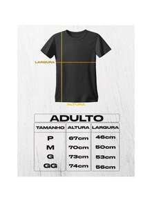 Women's T-Shirt Printed Oxe Cangaço Northeastern Expressions 100% Cotton Casual - 黑色 - 查看 5
