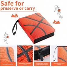 Football Card Binder 4 Pocket - Holds 400 Cards For Collecting - Basketball003 - View 3
