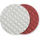 Ecommerc3 Reversible, Lightweight, And Durable Quilted Bedspread - Adjustable Bedspread, Easy To Put On And Super Padded, Ideal For Different Size Beds. 100% Made In Spain - Rojo/Gris - View 6