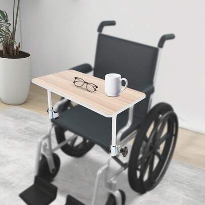 Wood Wheelchair Tray, Wheelchair Tray Table, Detachable Wooden Wheelchair Table