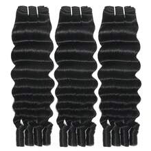 AMAYKAI Burmese Curly Bundles 100% Human Hair 16 18 20 22 Inch 100% Human Hair Unprocessed Virgin Human Quick Weave Hair Water Wave 1/2/3/4 Bundles PremiumGift 3C4A Water Wave Hair With Spiral Curls Hair Extensions Pieces Double Weft Human Hair Weft - Miến Điện sâu - Xem 6