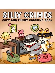 Carte de colorat interesantă cu tematică criminală, potrivită pentru adolescenți și adulți, 40 de ilustrații ale scenelor crimei desenate manual pentru a ajuta la ameliorarea stresului: o alegere perfectă pentru pasionații de colorat, cu o temă criminală distractivă și veselă, potrivită atât pentru adulți, cât și pentru tineri. - Multicolor - Vizualizare 8