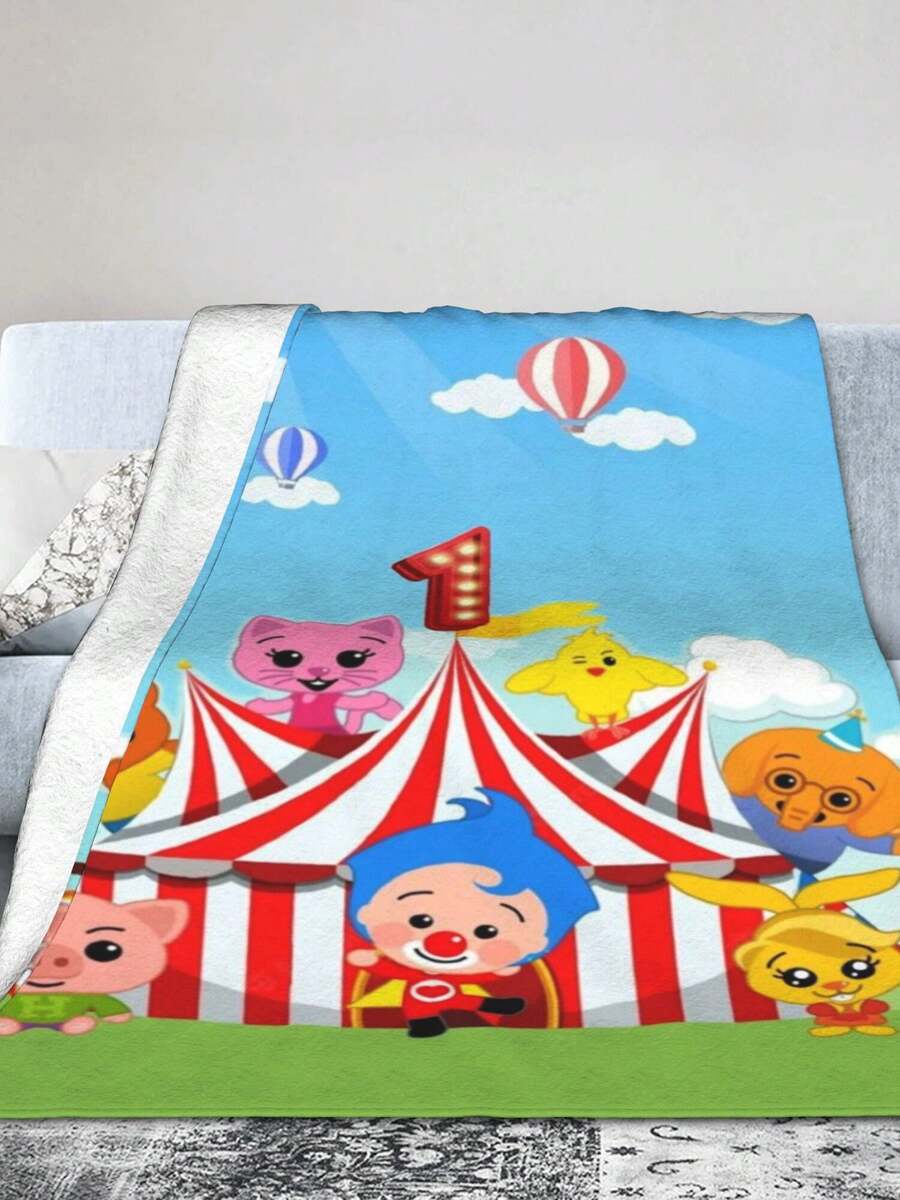 Plim Plim  Blanket Flannel Blanket, Super Comfortable Winter Warm Blanket Summer Air Conditioning Blanket, Soft And Light Bed Sofa Decoration, Not Easy To Shed, - màu đen - Xem 1
