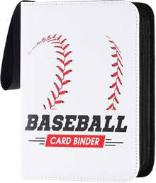 Football Card Binder 4 Pocket - Holds 400 Cards For Collecting - Baseball003 - View 1
