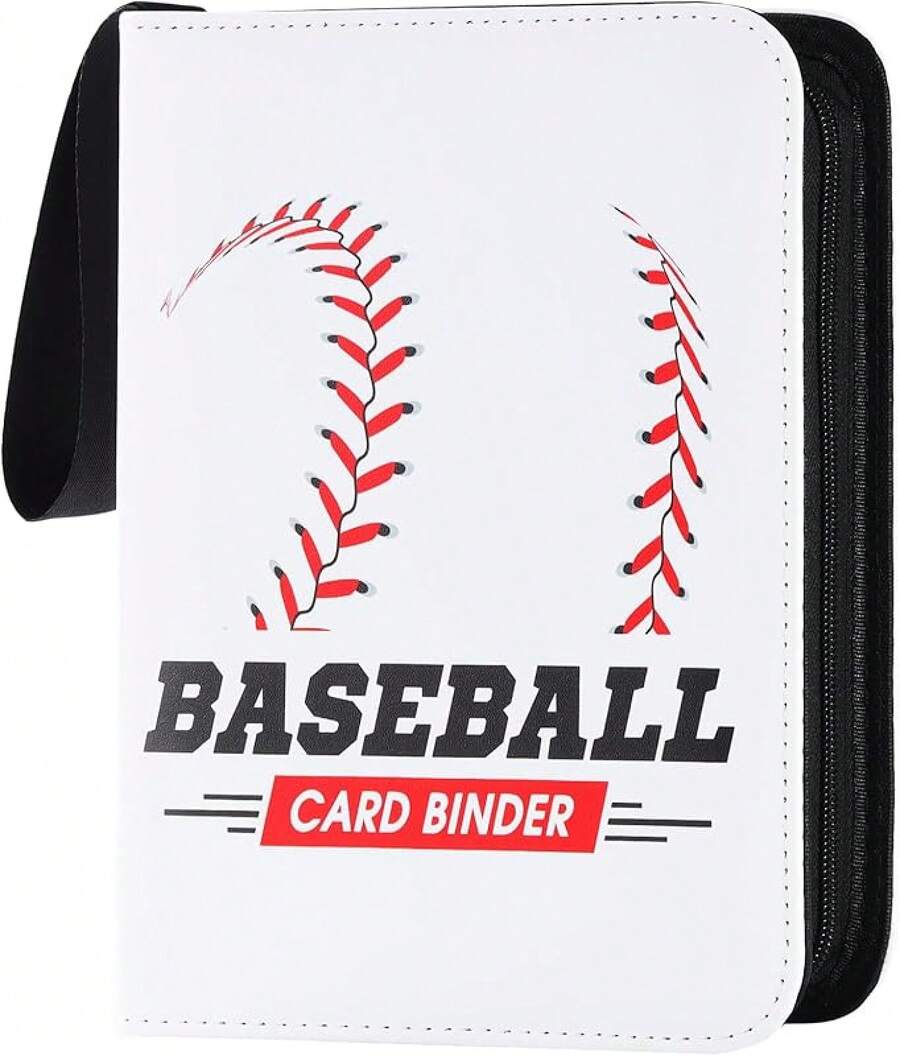 Football Card Binder 4 Pocket - Holds 400 Cards For Collecting - Baseball003 - View 1