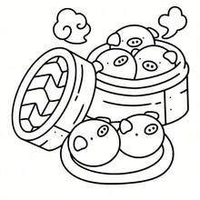 1 Piece Asian Cuisine Cocoa Coloring Book, Suitable For Adults And Teenagers, Super Cute Coloring Book Design, Depicting Cozy Hygge Spaces, Helps Relax Body And Mind (Comfort Space Coloring). Coloring Books Can Release Emotions And Relieve Anxiety | Ideal Gift For Holidays And Special Occasions, Suitable As Toys For Boys, Girls, Teenagers, Children, Coloring Book From Wyoming - Multicolor - View 9