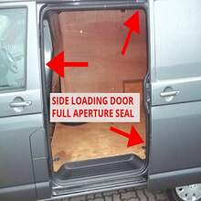 GEARZAAR SLIDING SIDE DOOR RUBBER BODY SEAL For 1990 - 2003 VW TRANSPORTER T4 7D0843791F - Default - View 4