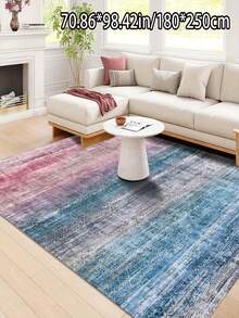 Alfombra de terciopelo con graffiti, alfombra decorativa para sala de estar, dormitorio y entrada, alfombra grande de área creativa 3D, decoración del hogar - multicolores 2 - Ver 22