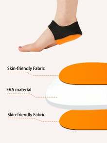 1 Pair EVA Material Unisex Sports Shoes With Thick Shock-Absorbing Arch Support - Multicolor - View 4