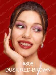 PERFECT DIARY BIOLIP ESSENCE LIP STAIN #808 DUSK RED-BROWN-Brand Beauty Makeup Cosmetic For Women Girls Perfect For Fall Winter,Matte Nude Lipstick With Smooth Low-Saturation Finish Long-Lasting Non-Fading, Fancy Fashion Suitable For Birthday Present Christmas Party Ready Best Color - #808 DUSK RED-bROWN - View 4