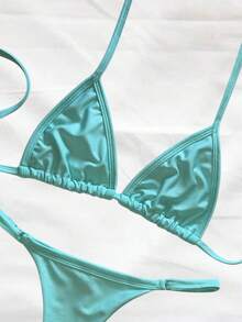 Women's Athens Suplex Curtain Bikini With Regulator - 淺綠色 - 查看 4