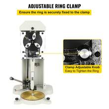 Grabador de anillo interior , grabador de anillo de doble cara, estampador de 1,5 mm-2,0 mm, máquina grabadora de anillo de bloque de letras de caracteres para grabado interior de anillos - Plateado - Ver 4