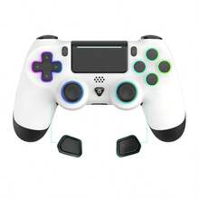 DATA FROG Bluetooth-Compatible Wireless Controller For PS 4 Slim Pro PC Vibration 6-Axis Motion Sensor Joystick Gaming Gamepad - Multicolor - View 12