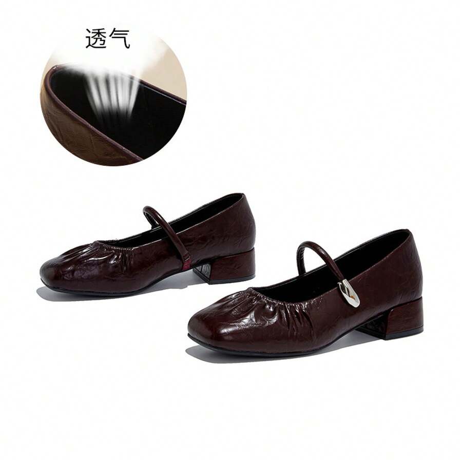 Women Wedges & Flatform - Wine Red - View 1