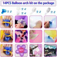 TYUI Electric Balloon Pump Portable 2 Modes Balloon Blower Machine With 14 Balloon Arch Kits Air Pump For Balloon Balloon Inflator For Party Decoration - RoseRed - 查看 2