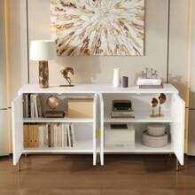 Storage Cabinets - White - View 5