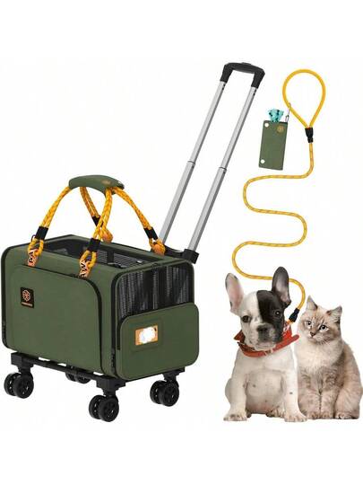 Expandable Pet Carrier With Wheels 18