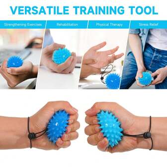 Hand Grip Strenthener - Squeeze Balls For Hand Set ( 5LB+ 10LB), Hand Exercise Ball For Elderly, Weak Hand,Great Gift For Christmas,New Year