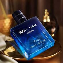 Luxury Men's Cologne Spray - 1.87oz Long-Lasting Fragrance For Business, Office & Travel | Perfect Birthday & Christmas Gift For Men - blue - 查看 2