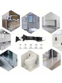 5-In-1 Multifunctional Caulk Remover Kit: Easy Grout Removal, Sealant Finishing, Glue Scraping For Kitchen And Bathroom Upgrades - Multicolor - View 5