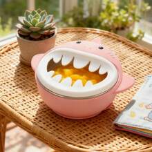 Detachable Silicone Snack Cup With Stainless Steel Lining Snack Container For Toddlers And Kids - 粉色 - 查看 5