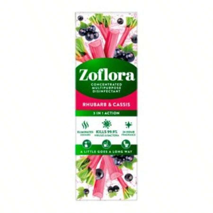 FabFinds Zoflora Rhubarb & Cassis Concentrated 250ml - Multicolor - Ver 1