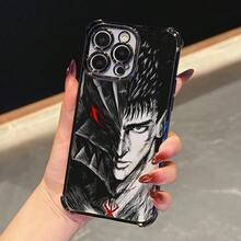 Guts-funda de teléfono de Anime para  for Phone17 Promax 16 Promax/16 Plus/16 Pro/16, 15/14/13/12, funda transparente - DSJB-S7504234D4 - Ver 9