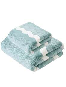 1pc/2pcs Modern Minimalist Coral Fleece Bath Towel, Super Soft & Absorbent, Extra Large Bath Towel, Quick Dry, Non-Shedding, Sauna Towel, High Quality, Lightweight, Guest Towel, Best Gift For Partner, Towel Size: 34*75, Bath Towel Size: 70*140 Bathroom Decor - Multicolor - View 18