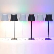 Cordless LED Desk Lamp, USB Rechargeable, Creative Portable RGB Table Lamp With Multiple Lighting Colors, Touch Control, Dimmable, Rechargeable Battery, Modern Design Lamp For Home Decor, Bedroom, Study, Office Lighting - Charging Model - View 9