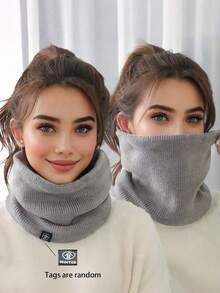 1PC Outdoor Sports Multi Functional Protective Mask Scarf Ipc Winter Neck Wamer Men's Ski Scarf, Neck Covering Scarf For Women, Wool Scarf For Men's Cover Mask, Thick Windproof Scarf For Cold Protection, New Year's Gift, Valentine's Day Gift, Gift To Girlfriend, Essential Warmth And Protective Equipment For Back To School Season, Reusable - Multicolor - View 12