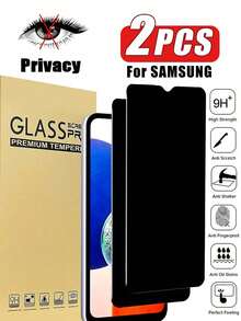 Bộ 2 miếng dán bảo vệ màn hình, tương thích với các dòng Galaxy A14, A15, A22, A23, A25, A32, A33, A34, A35, A42, A52, A53, A54, A55, A70, A72 và các phiên bản 5G. Bảo vệ hiệu quả màn hình điện thoại của bạn khỏi rơi vỡ và trầy xước. Một lựa chọn tuyệt vời cho quà tặng sinh nhật, phụ kiện điện thoại hoặc ốp lưng điện thoại. - màu đen - Xem 27