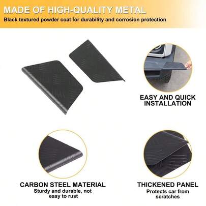 Front Bumper Step Cover Compatible With INEOS Grenadier 2020-2025 Accessories | Heavy Duty Aluminum Front Bumpe...