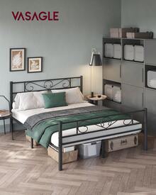 VASAGLE Bed Frames - Black - View 1