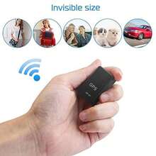 1/2 Pieces Small Magnetic GPS Tracker, Mini GF-07 Small Magnetic GPS Tracker. Suitable For Various Scenarios In Pets, Vehicles, And Households. Real-Time Positioning With Low Battery Alert. USB Charging. Black-Tech Anti-Loss Device. - Multicolor - View 2