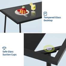 Outdoor Table & Chair Sets - Grey - View 7
