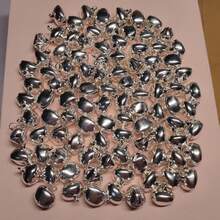 168/100/50/5pcs Small Bell Pendant, Christmas & New Year Pet Decoration, Duck Bill Iron Bell, Metal Bell, Water Drop, Decoration, DIY, Handmade, Holiday Decoration, Dog Collar Accessory, Phone Strap Accessory, Halloween, Christmas Decoration