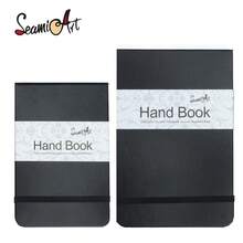 SeamiArt Cuaderno de dibujo para acuarela de 2 tamaños, 300 g/m² de papel, 24 hojas - ninguno - Ver 1