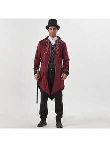 Men Cosplay Clothing - Black - View 2