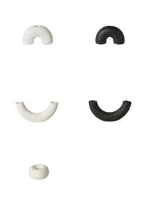 1个复古侘寂风格陶瓷烛台，黑白复古陶瓷烛台，家居装饰，适用于餐桌装饰、浪漫晚餐、情人节、婚礼、家居装饰 - 彩色 - 查看 11