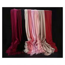 Cindy & Wendy Women's Pashmina Shawl Wrap For Evening Dress Bridesmaid Wedding Bridal Winter Warm Large Soft Scarf - Nhiều màu 81 - Xem 4