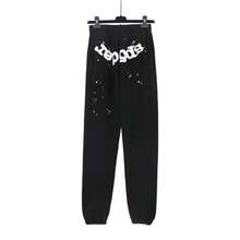 Y2K Spider Hoodie Set For Women Fashion Cobweb Spider Hoodie And Pant Matching Sweat Set Casual Athletic Suit - màu đen - Xem 3